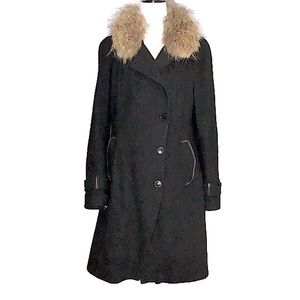Soia & Kyo long black coat